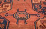 Antique West Turkestan Yamout Rug 50731 Rustic Star Nazmiyal