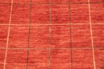 Background Modern Persian Gebbeh rug design from Pakistan 46082 by Nazmiyal