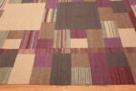 Border Swedish Scandinavian style Modern Kilim rug 48477 by Nazmiyal