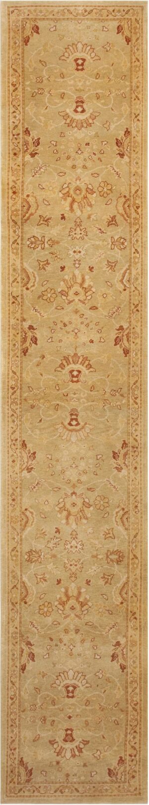 Contemporary Modern Oushak Runner Rug #46155 by Nazmiyal Antique Rugs