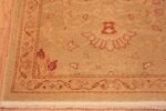Corner contemporary modern Oushak runner rug 46155 by Nazmiyal