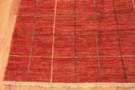 Corner Modern Persian Gebbeh rug design from Pakistan 46082 by Nazmiyal