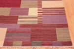 Corner Swedish inspired Scandinavian Modern Kilim carpet 48479 by Nazmiyal