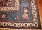 fine antique persian sarouk farahan rug 49107 corner Nazmiyal