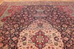 fine antique persian tehran rug 49194 top Nazmiyal