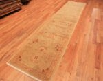 Full contemporary modern Oushak runner rug 46155 by Nazmiyal
