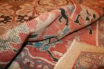 ivory antique persian sultanabad rug 49138 pile Nazmiyal