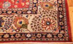 large antique vase design persian tabriz rug 49196 corner Nazmiyal