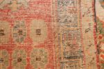 light blue antique turkish oushak rug 49145 weave Nazmiyal