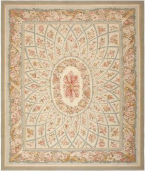 Modern Chinese Aubusson Rug #44690 by Nazmiyal Antique Rugs