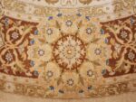 modern persian tabriz design round rug 44674 design Nazmiyal