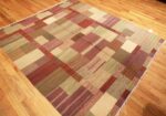 Side Picture of Modern Scandinavian Kilim Rug #48482 by Nazmiyal