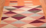 swedish scandinavian inspired modern kilim runner rug 48475 field Nazmiyal