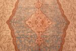 Central Medallion Picture of Tabriz Design Turkish Rug #41230 by Nazmiyal
