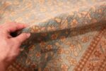 Pile Picture of Tabriz Design Turkish Rug #41230 by Nazmiyal