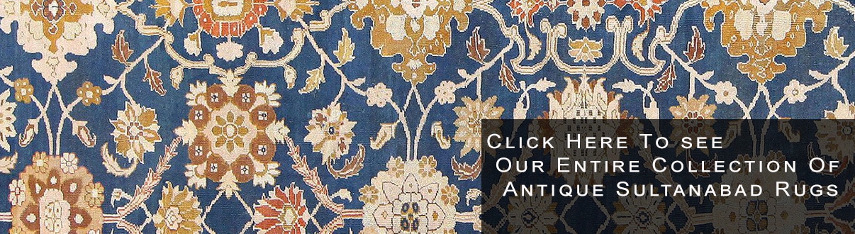 Antique Persian Sultanabad Rugs Traditional Antique Classic Persian Sultanabad Rugs by Nazmiyal