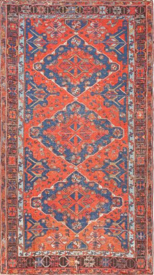 tribal antique caucasian soumak rug 50210 Nazmiyal