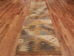 Vintage Scandinavian Inspired Indian Kilim Runner 48517 Whole Design Nazmiyal