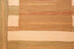 vintage scandinavian inspired modern kilim carpet 48383 weave Nazmiyal