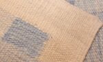 vintage scandinavian inspired modern kilim rug 49054 weave Nazmiyal