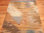 vintage swedish inspired kilim runner rug 48518 top Nazmiyal