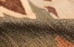 vintage swedish inspired modern kilim rug 48519 pile Nazmiyal