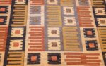vintage swedish mmf kilim 49198 field Nazmiyal