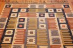 vintage swedish mmf kilim 49198 top Nazmiyal