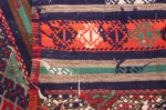 Vintage Tribal Turkish Kilim 50730 Woven Knots Nazmiyal