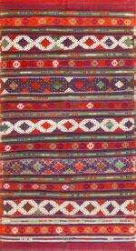 vintage turkish kilim 50730 Nazmiyal