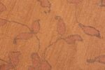 Weave detail small modern silk and wool Nepalese rug 46081 by Nazmiyal