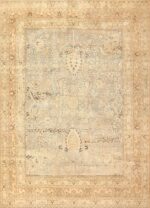 antique floral persian khorassan rug 49210 Nazmiyal