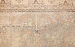 antique floral persian khorassan rug 49210 detail Nazmiyal