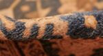 antique navy background persian malayer rug 49221 pile Nazmiyal