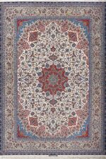 fine hekmatenejad vintage isfahan persian rug 51019 Nazmiyal
