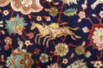 fine heydarzadeh hunting vintage tabriz persian rug 51026 nazmiyal gazals