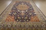 fine heydarzadeh hunting vintage tabriz persian rug 51026 nazmiyal whole
