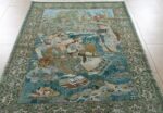 fine large vintage tabriz persian rug 51071 border Nazmiyal
