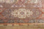 fine shahsavarpour silk and metallic thread persian tabriz rug 51000 nazmiyal border