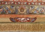 fine shahsavarpour silk and metallic thread persian tabriz rug 51000 nazmiyal signature