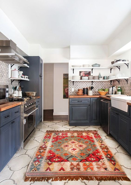 Kilim Rugs for the Kitchen Kilim Rugs for the Kitchen