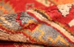 large antique arts and crafts turkish oushak rug 49144 pile Nazmiyal
