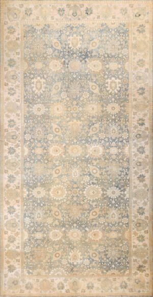 large antique indian agra rug 1342 Nazmiyal