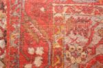 shabby chic antique turkish angora oushak rug 48183 weave Nazmiyal