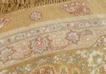 vintage fine shahsavar silk and gold plated metallic rug 51006 nazmiyal weave