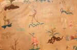18th century indian embroidery textile 49098 bird Nazmiyal