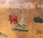 18th century indian embroidery textile 49098 dragon Nazmiyal