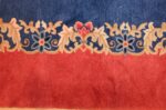 antique blue chinese rug 49243 border Nazmiyal
