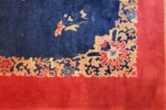 antique blue chinese rug 49243 corner Nazmiyal