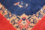 antique blue chinese rug 49243 design Nazmiyal